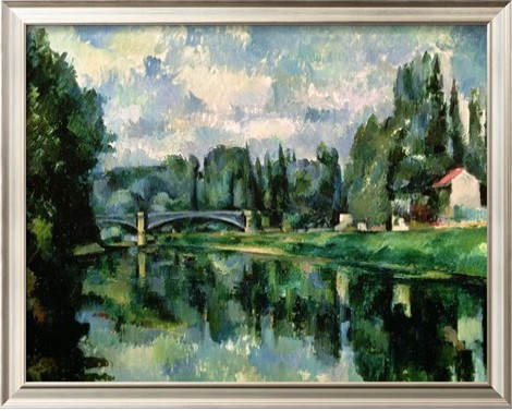 The Banks Of The Marne At Cretell,Circa 1888 - Paul Cezanne Painting